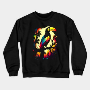 Colorful Toucan #1 Crewneck Sweatshirt